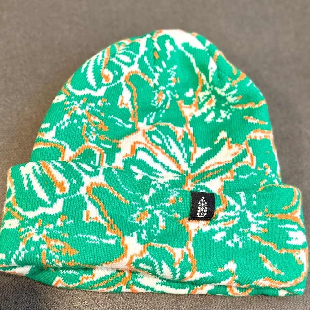 NWOT Free People MovementJumping Jacquard beanie